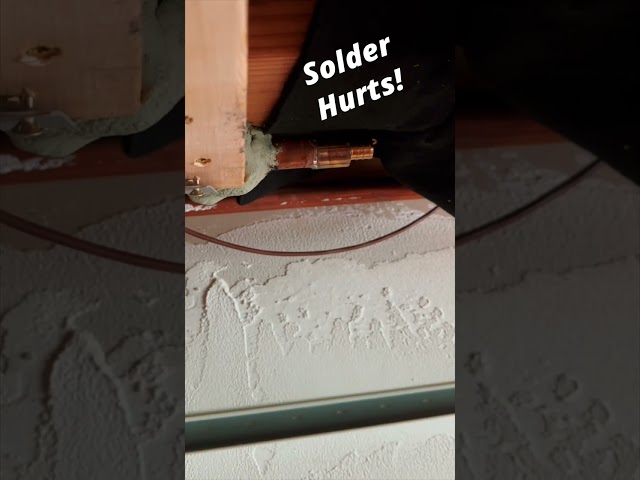 Don't wipe your solder joint like this!