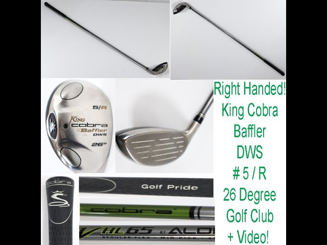 Right Handed King Cobra Baffler DWS #5/R 26 degree Golf Club #nustuffthrift