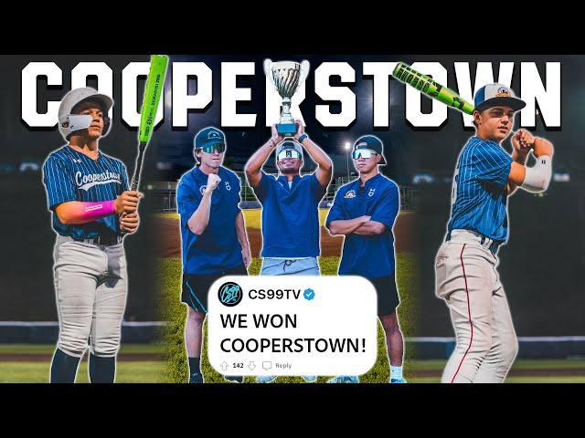 We COACHED a RANDOM Travel Team in Cooperstown and WON the Tournament!
