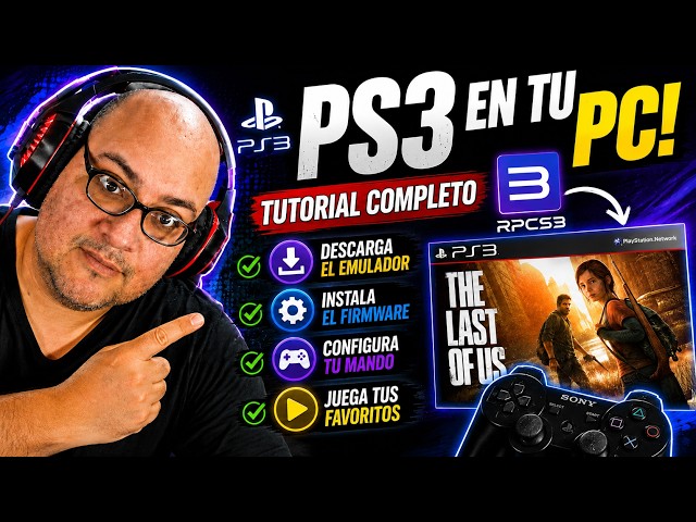 ¿SE PUEDE JUGAR PS3 EN PC? 😱 | RPCS3 desde CERO + Firmware + Configuración