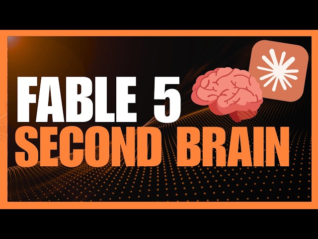 Turning Claude Fable 5 Into The Ultimate Second Brain!