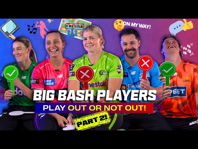 OUT ❌ or NOT OUT ✅ (PART 2!) | Big Bash Edition