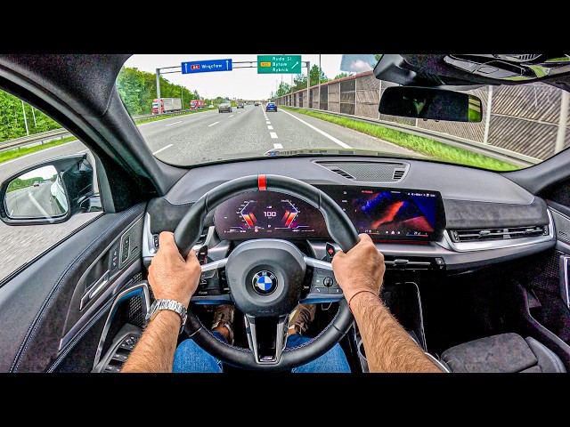 NEW BMW X2 M35i 2026 | M35i xDrive 300 HP | POV Test Drive #2805 | Joe Black