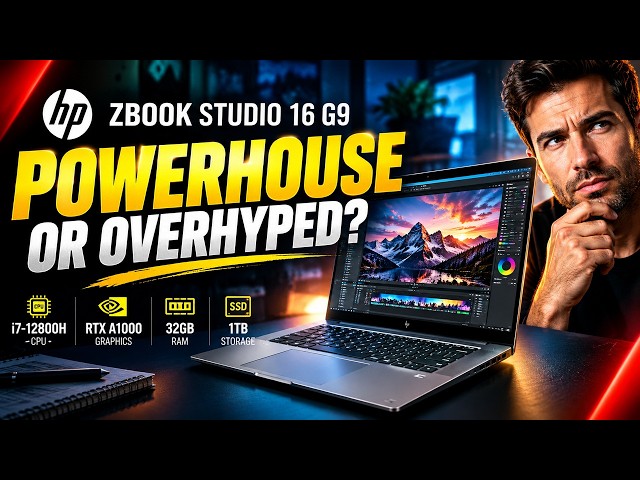 HP ZBook Studio 16 G9 Review: A Powerhouse?