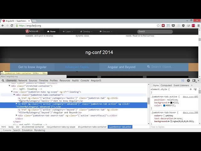 AngularJS Debugging Quick Tip
