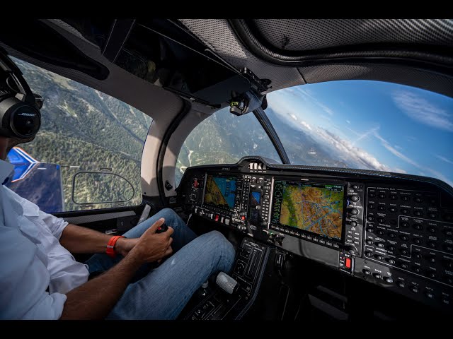 DiamondAircraft DA50 RG 360° Flight