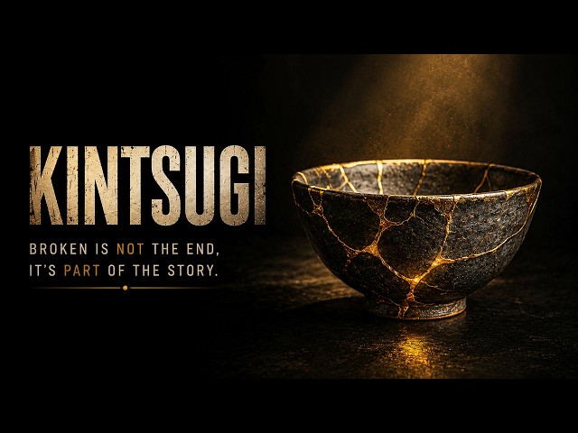 KINTSUGI: The Japanese Philosophy That Turns Broken into Beautiful
