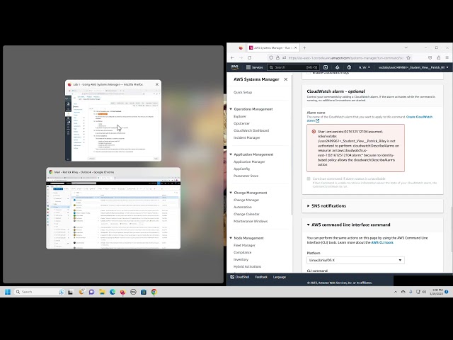 Lab 1   Using AWS Systems Manager