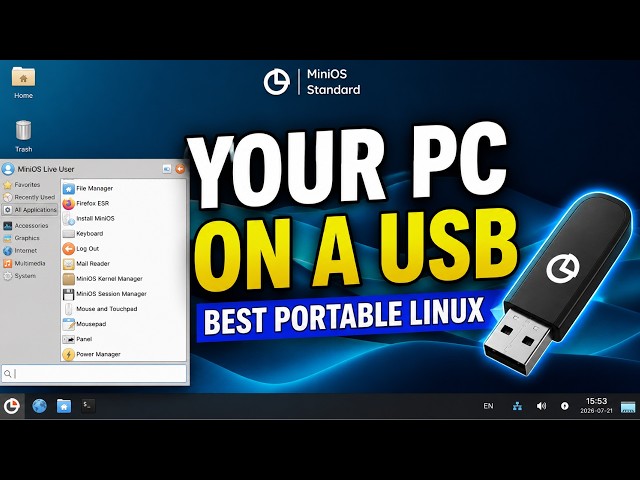 MiniOS: A Portable Linux Distro with Automatic Persistence