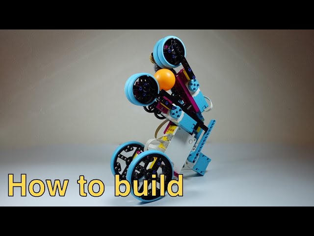 LEGO how to build ball cannon. #spikeprime