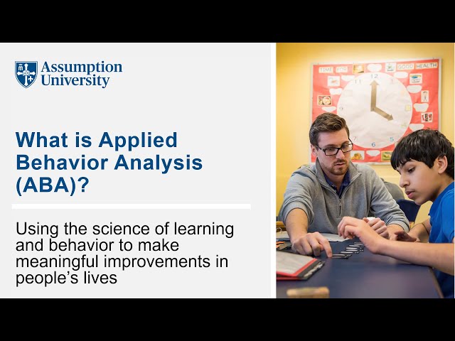 Learn about our applied behavior analysis graduate programs