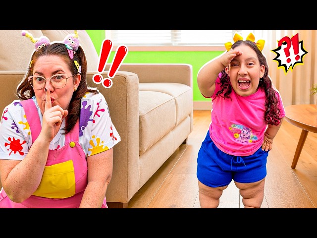 Jugar a las escondidas con Maria Clara MC Divertida y Nathizinha