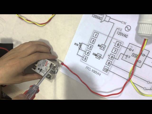 How to Connect and Set PID Temperature. Controller?  ITC-100VH