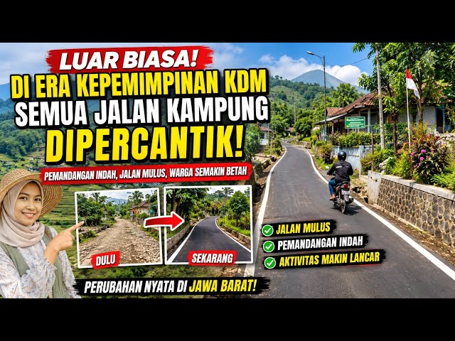 Village Road Transformation in the KDM Era: Almost Everything Beautified and Paved!
