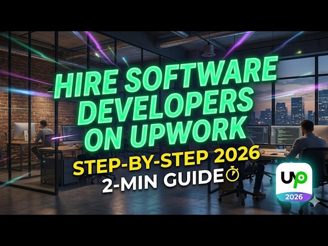 Hire Software Developers on Upwork Step by Step 2026  2 Min