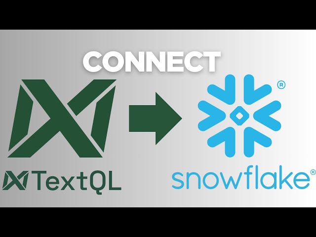 Snowflake AI Analysis Made Easy | Connect to TextQL in Minutes
