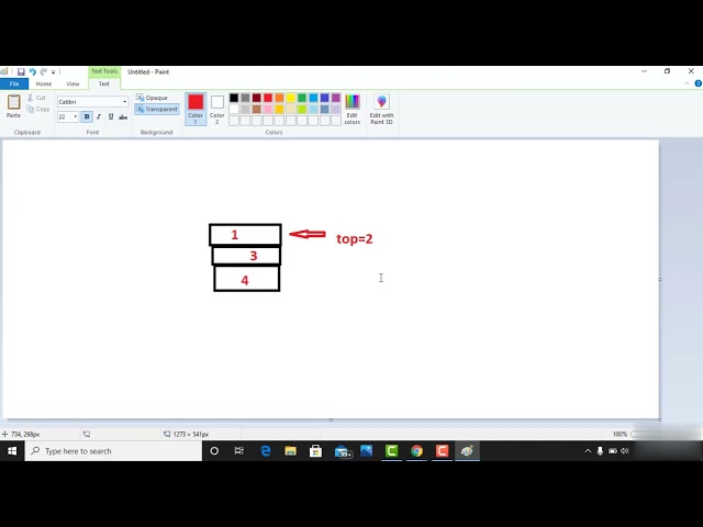 16  Push and Pop code in c