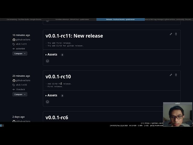 Study with me: exploring github release feature (Part 5)