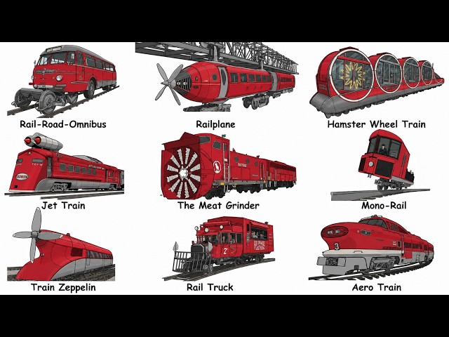 Weirdest Trains Ever Made Explained
