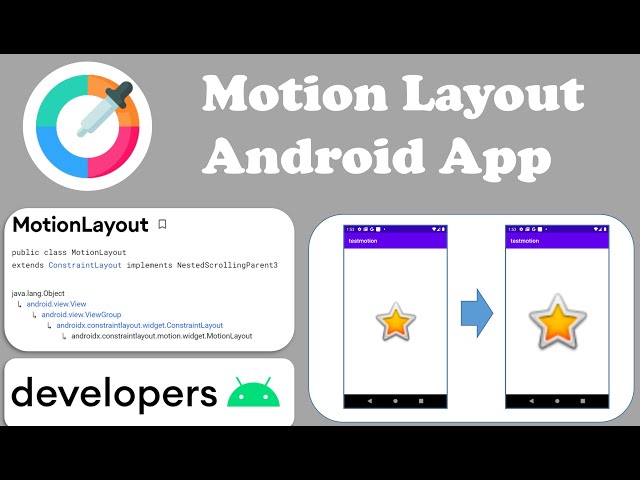 Motion Layout Tutorial 2022 | Android Developer | code share