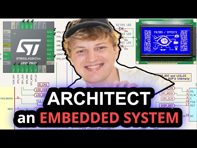 How to DESIGN an EMBEDDED SYSTEM - Schematics & Architecture