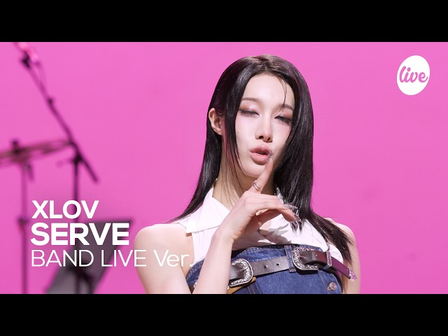 [4K] XLOV “SERVE” Band LIVE [it's Live] K-POP live music show