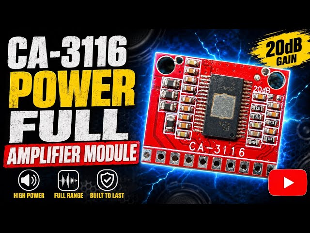CA-3116 Power Full Amplifier Module | Electronics Verma 