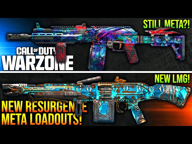 WARZONE: New TOP 5 BEST RESURGENCE META LOADOUTS After Update! (WARZONE META)