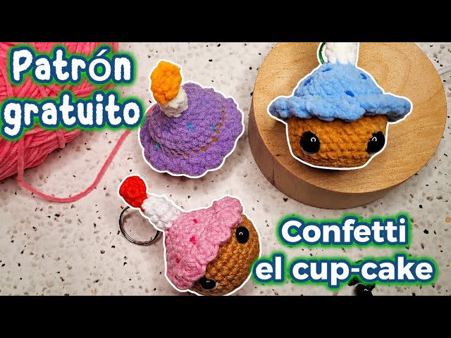 FREE Cupcake Pattern 🧁 | Confetti the Amigurumi (Low-Sew)