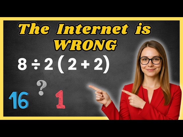 The Internet is WRONG about this Viral Math Problem | PEMDAS can wreck your Algebra