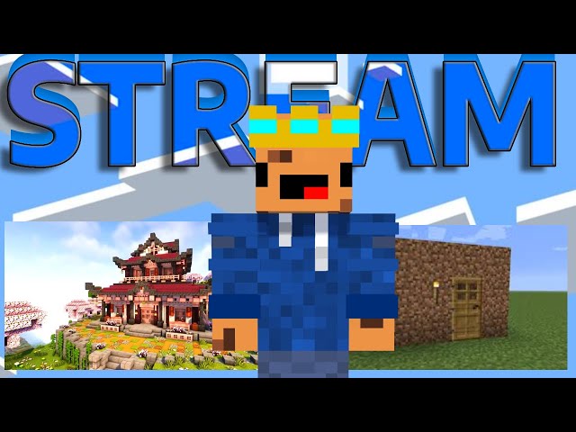 (LIVE) Trying to get better at building in Minecraft!