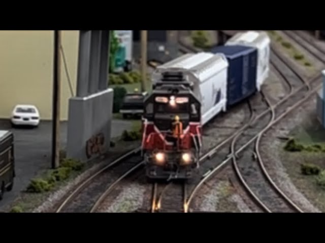 HO Model Railroad Switching Operations and Running Trains - Part 1 (PART 2 IS NOW POSTED)
