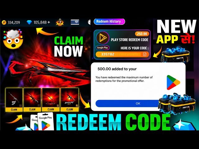 FREE REDEEM CODE (NEW APP) 🤩 | HOW TO GET GOOGLE PLAY STORE REDEEM CODE APP 2026 