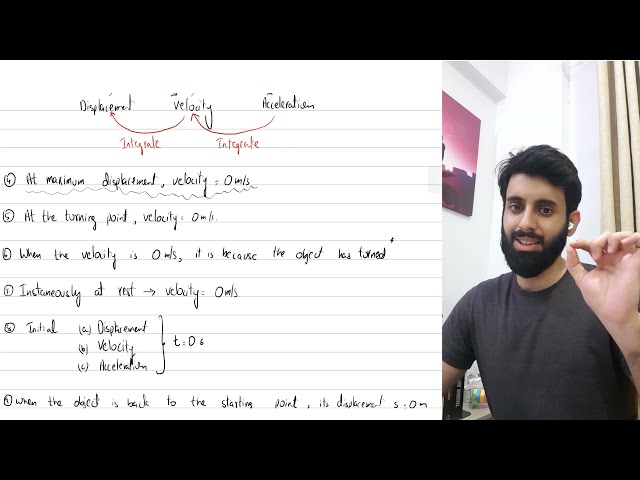 O Level  Add Math - Kinematics with Detailed notes