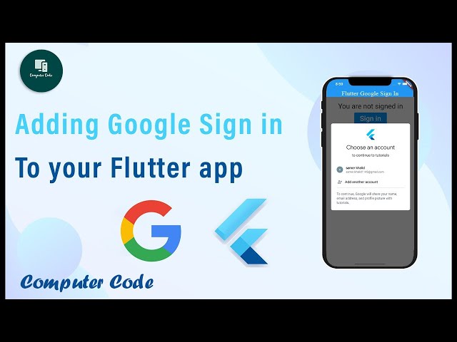 The Simple Way To Integrate Google Sign In Flutter