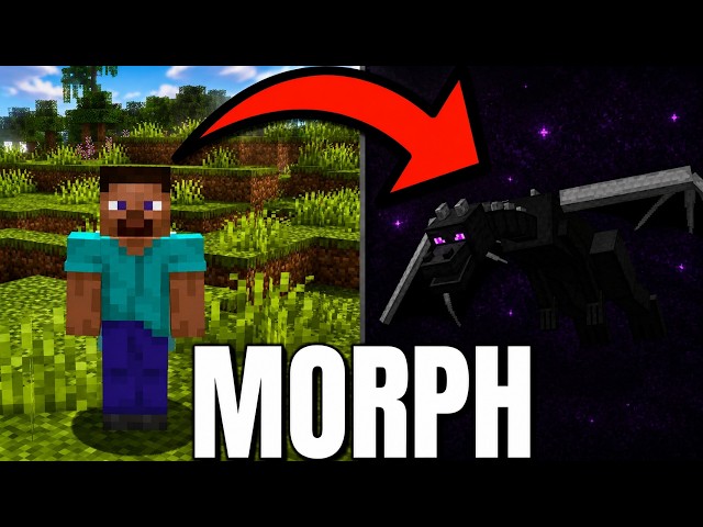 Minecraft, But I Can Morph Into ANY Mob I Kill