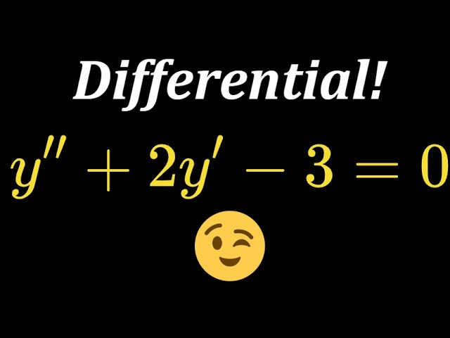Only a Genius Can Solve This Differential Equation | Calculus Mathematics