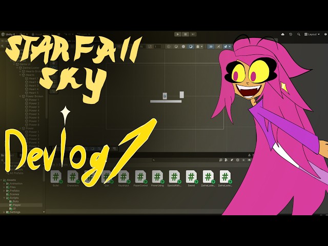 LETS MAKE THE BEST PLATFORMER EVER | STARFALL SKY DEVLOG 1