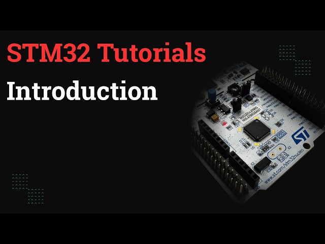 STM32 and STM32CubeIDE Tutorial #1: Introduction to the Course, HAL, and Bare-metal Programming