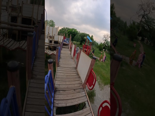 Parkour Sprint Through Playground POV #Parkour #Sprint