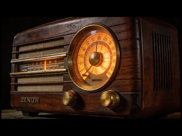 Vintage Evening Radio Jazz  – 1930s 1940s Smooth Swing & Vinyl Background Music