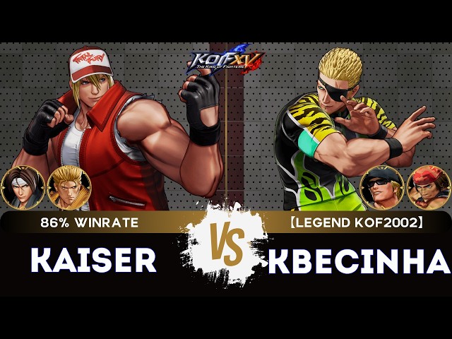 KOF XV ▰ KAISER (Ryo/Terry/Kyo) 🆚 KBECINHA (Clark/Ramón/Ralf) 🎞️Replay Match - 7/26