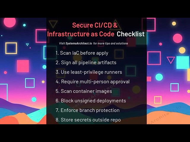 🔐 Secure CI/CD & Infrastructure as Code - Stop Poisoned Pull Requests From Reaching Prod! - SEC08