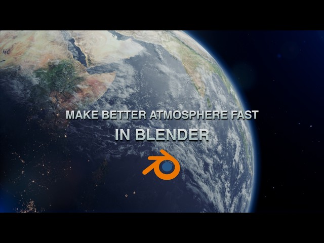 How to Make Realistic Planet Atmosphere in Blender