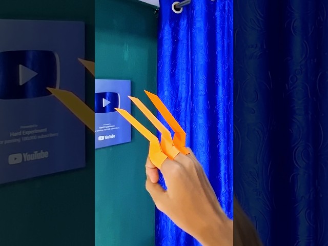 DIY Paper Wolverine Claw