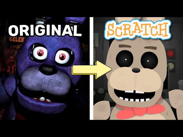 I tried to make a FNAF FANGAME, but in SCRATCH...