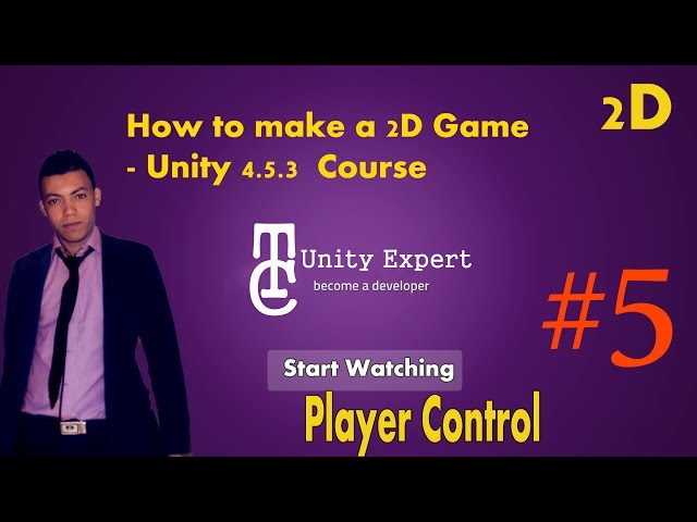 5- How to make a 2D Game - Unity 4.5 Tutorial
