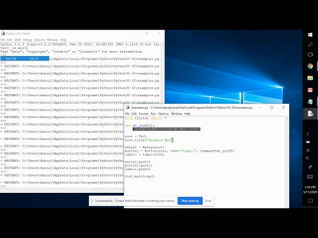 The .get() Method | Python GUI Apps With Tkinter