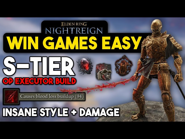 This NO RNG Executor Build is BROKEN in Elden Ring Nightreign! - OP BEST CLASS & BUILD TO WIN GAMES!