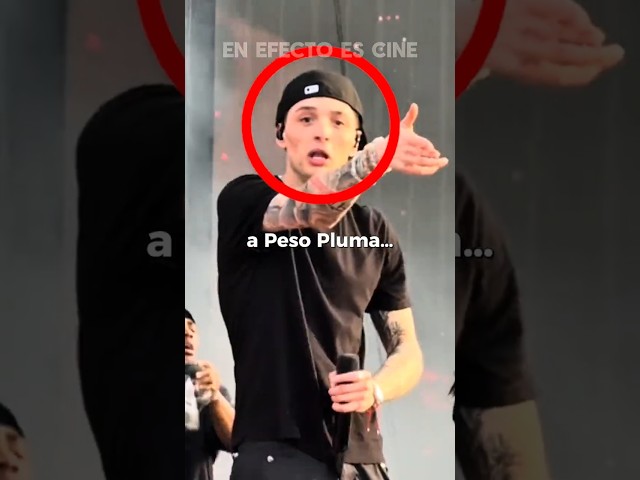 Peso Pluma Was Almost Cancelled for What He Did During a Concert #artist
